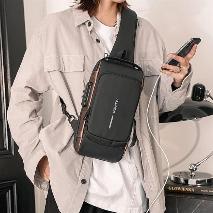 Unisex Sling Bag – Style Meets Comfort Pack of 1