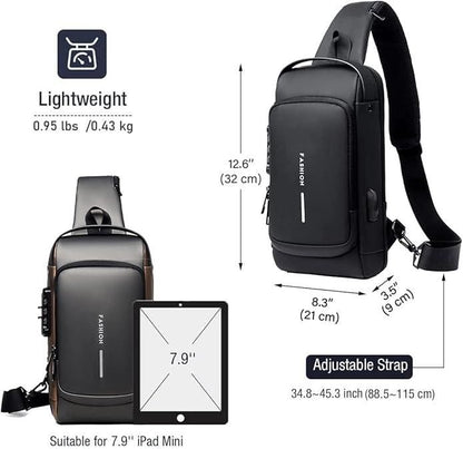 Unisex Sling Bag – Style Meets Comfort Pack of 1